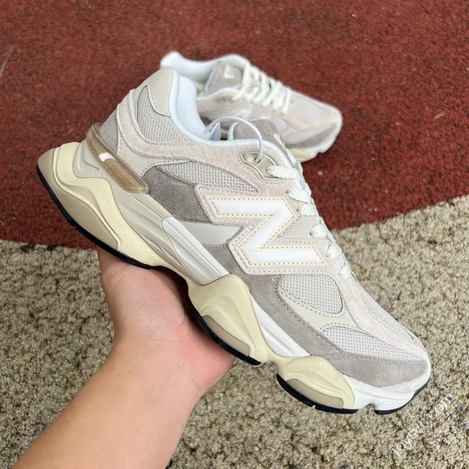 Pure Original NB 9060 Off-White Yellow Grey Sneakers U9060JBC