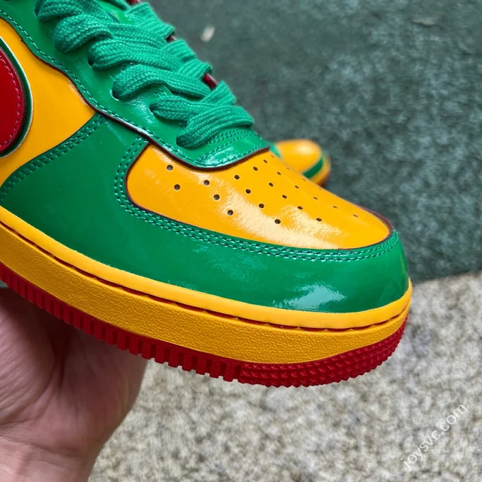 Pure Original Lil Yachty x Nike Air Force 1 Low Yellow Green IH4383-300