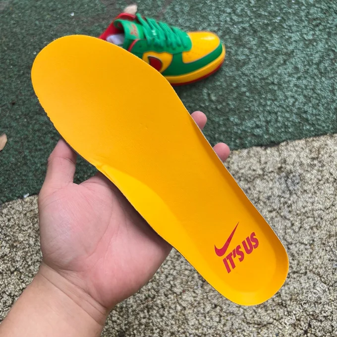 Pure Original Lil Yachty x Nike Air Force 1 Low Yellow Green IH4383-300