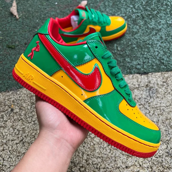 Pure Original Lil Yachty x Nike Air Force 1 Low Yellow Green IH4383-300