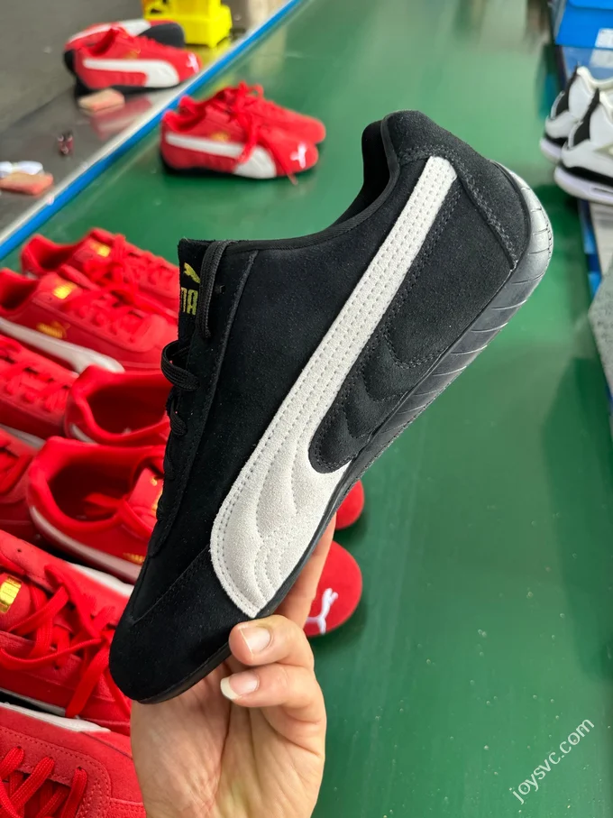CS Version Puma Speedcat OG White Red Racing Sneakers 398846 01 CS
