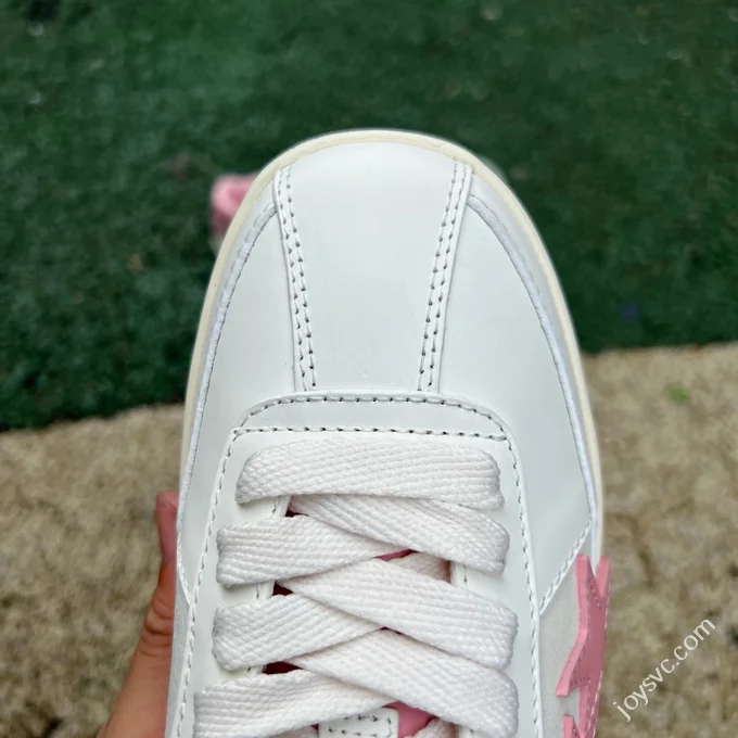 AMIRI Pacific Leather White Pink Sneakers