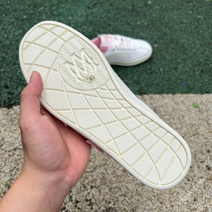 AMIRI Pacific Leather White Pink Sneakers