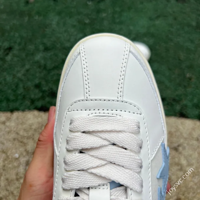 AMIRI Pacific Leather White Blue Sneakers