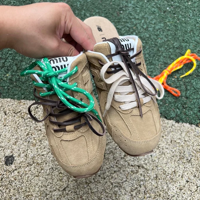 New Balance x Miu Miu Mule