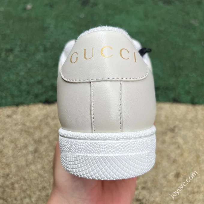 Gucci Screener Dirty Look White Diamond White Grey Sneakers