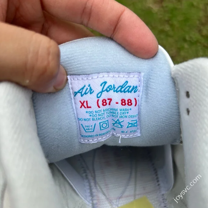 AJ3 White Grey Blue Lucky Blue Sneakers CT8532-101