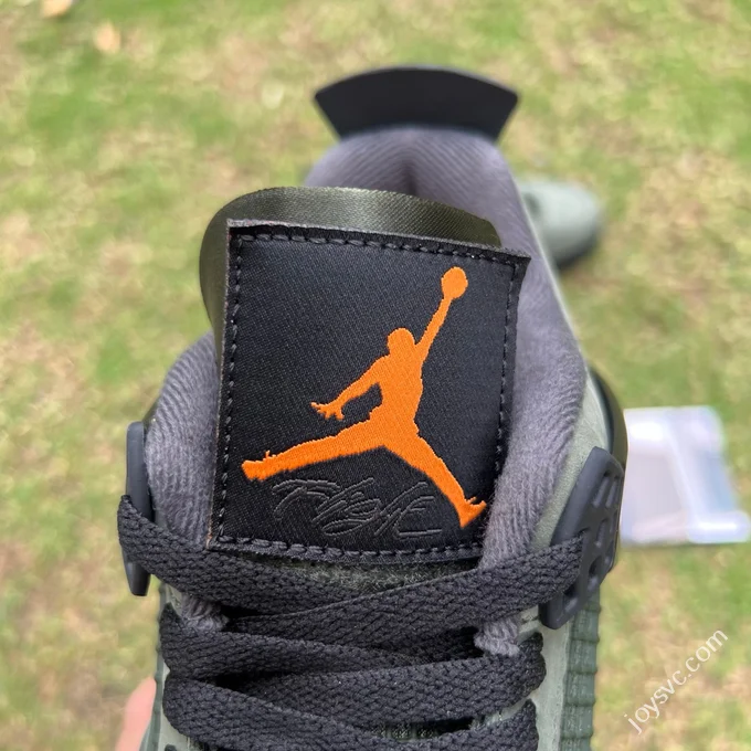 S2 Pure Original AJ4 UND Military Green Sneakers IB1854-200