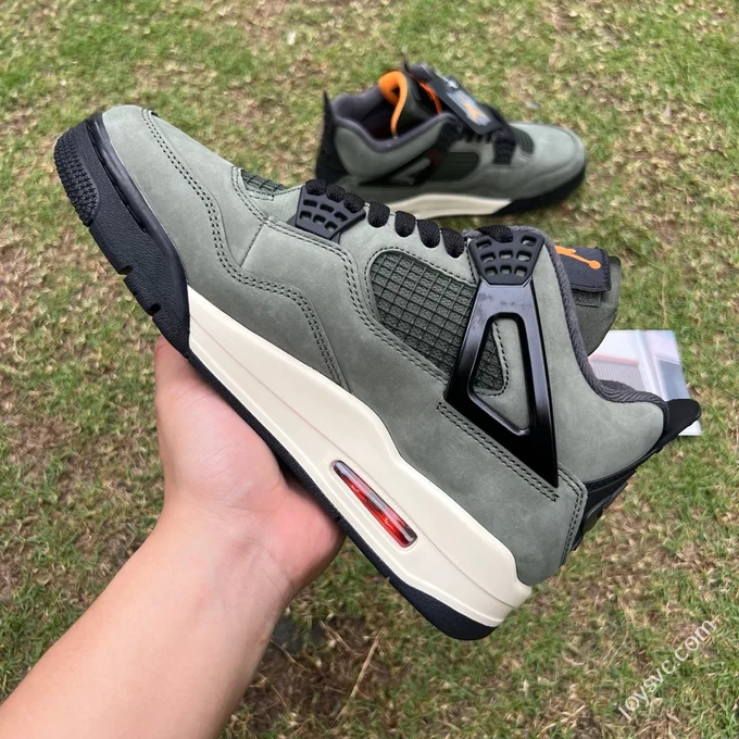 S2 Pure Original AJ4 UND Military Green Sneakers IB1854-200
