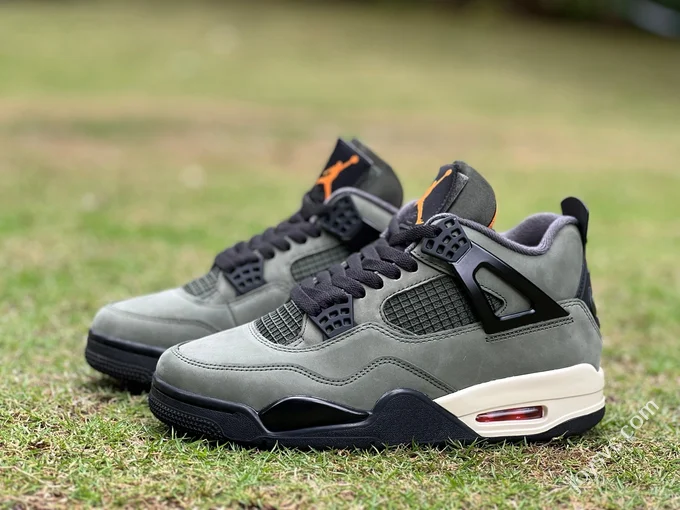 S2 Pure Original AJ4 UND Military Green Sneakers IB1854-200