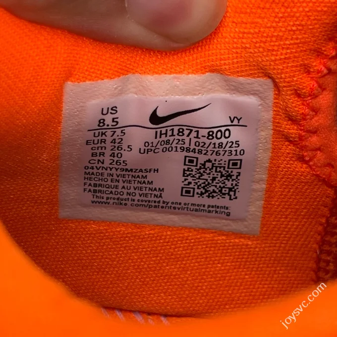 S2 Pure Original Nike Kobe 6 Protro Total Orange IH1871-800