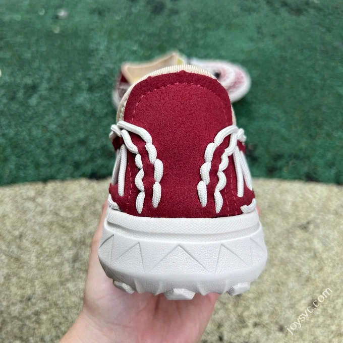 KEEN Woven White Red Shoes