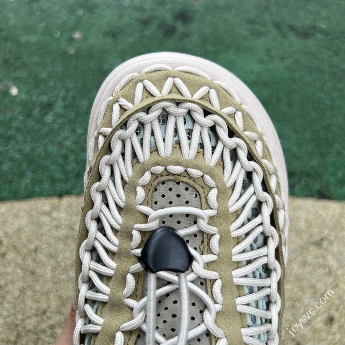 KEEN Woven White Green Shoes