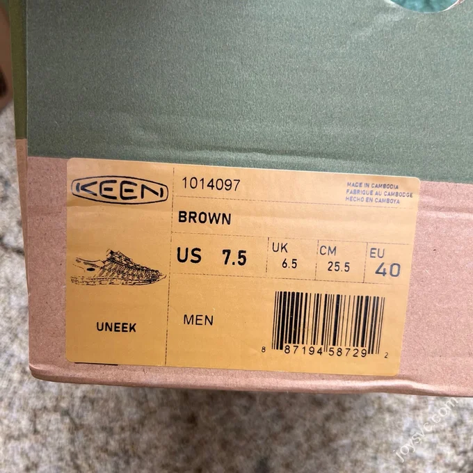 KEEN Woven Black White Shoes