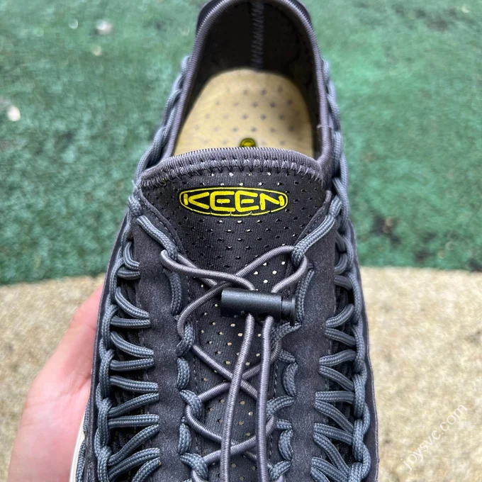 KEEN Woven Black White Shoes