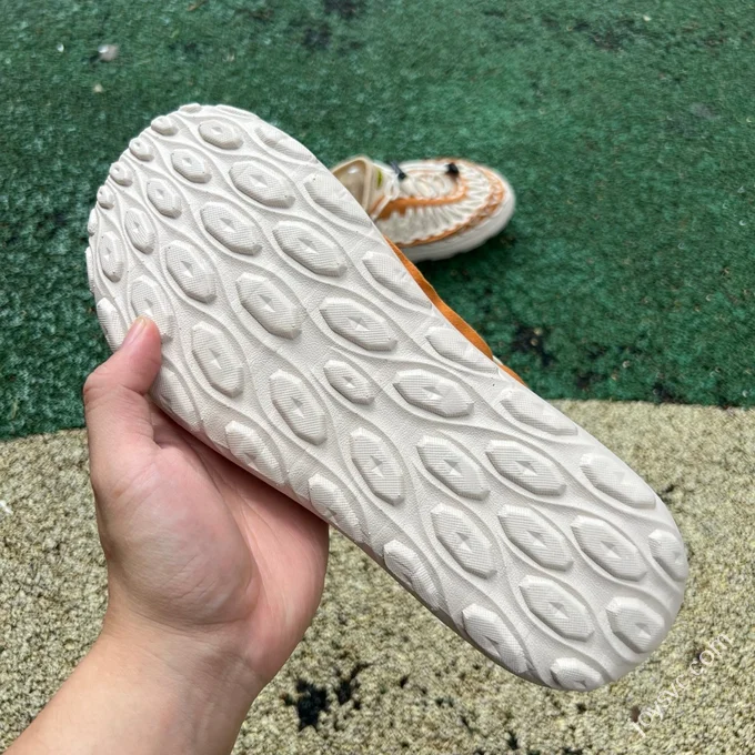 KEEN Woven White Orange Shoes