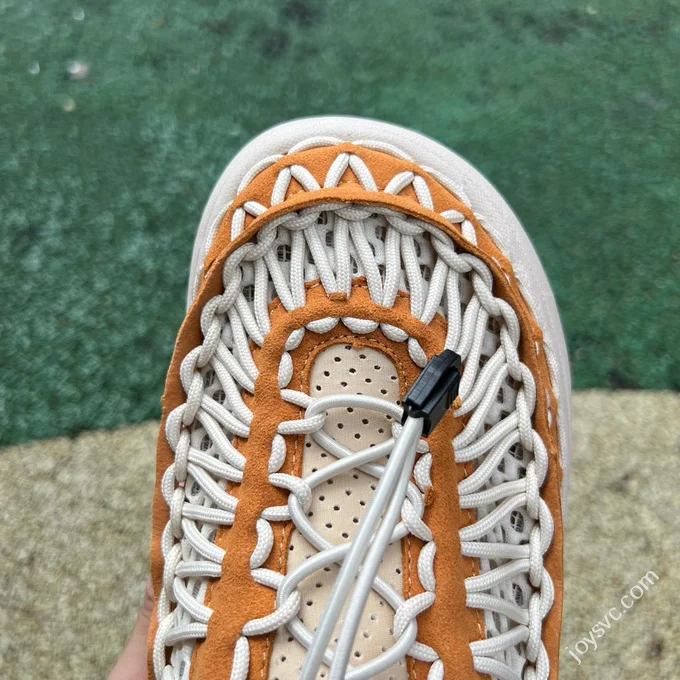 KEEN Woven White Orange Shoes