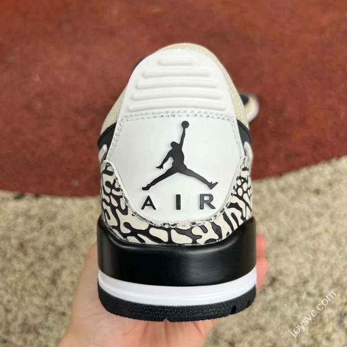 AJ312 Black Beige Low Top Sneakers CD7069-020