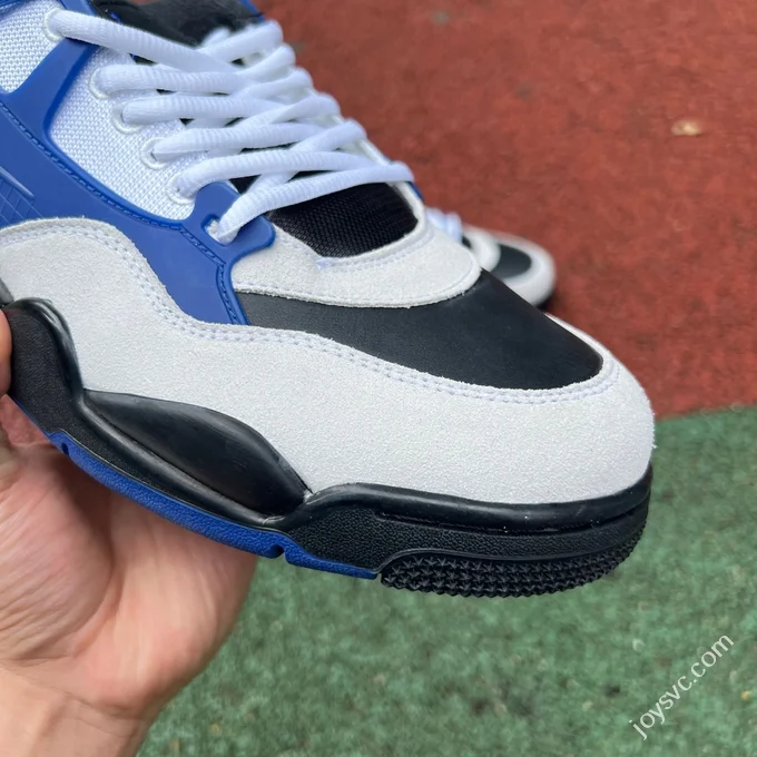 AJ4 Low White Blue Black Sneakers FQ7939-140