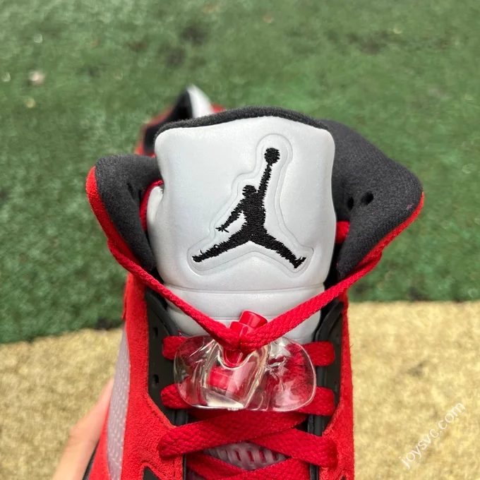 HC Pure Original AJ5 Raging Bull Red Sneakers DC0587-600