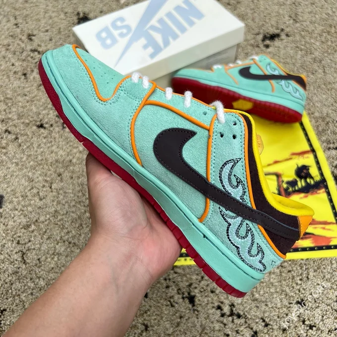 Dunk Green Black Yellow Orange Sneakers HF3058-300