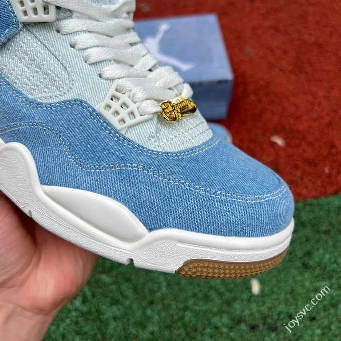 AJ4 Denim Worn Blue Sneakers IB6716-100