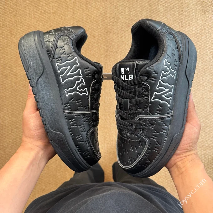 MLB Chunky Liner College Style Platform Sneakers Black 3ASXE015N (GP009)