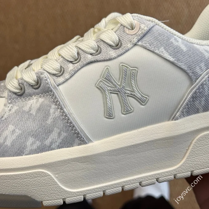 MLB Chunky Liner College Style Platform Sneakers Denim Grey 3ASXS015N (50GRS)