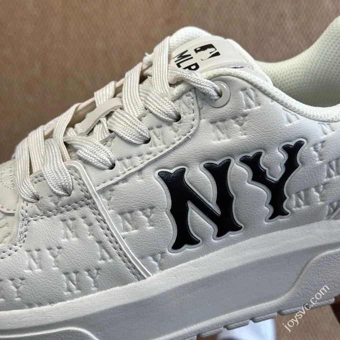 MLB Chunky Liner College Style Platform Sneakers Off-White 3ASXE015N (GP009)