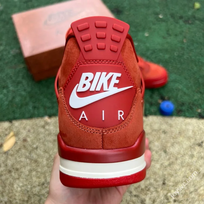 GX Pure Original AJ4 Red Brick Orange Brown Low Retro Basketball Shoes HF4340-800