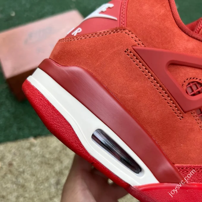 GX Pure Original AJ4 Red Brick Orange Brown Low Retro Basketball Shoes HF4340-800