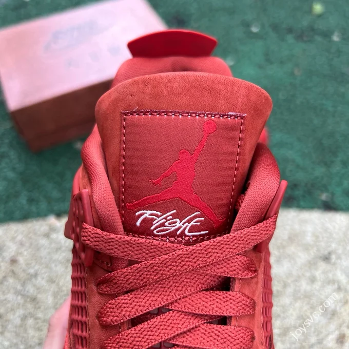 GX Pure Original AJ4 Red Brick Orange Brown Low Retro Basketball Shoes HF4340-800