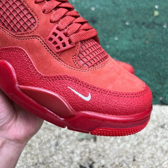 GX Pure Original AJ4 Red Brick Orange Brown Low Retro Basketball Shoes HF4340-800