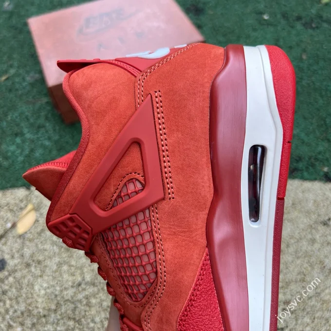 GX Pure Original AJ4 Red Brick Orange Brown Low Retro Basketball Shoes HF4340-800