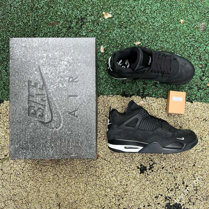 Pure Original AJ4 Black Brick Nigel Sylvester Collaboration HF4340-001