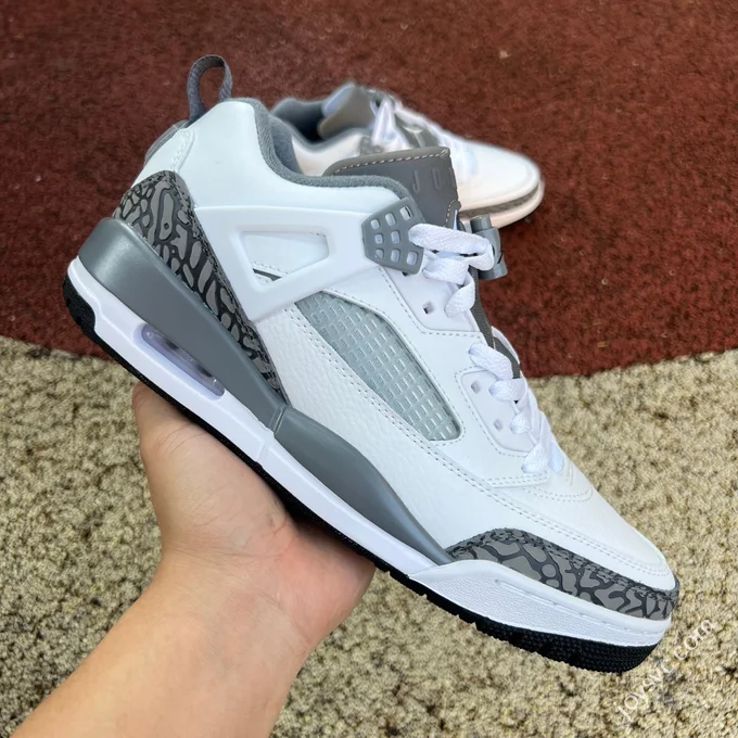 Jordan Spizike OG White Grey Elephant Print Sneakers FQ1759-102