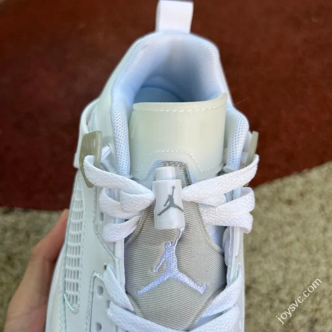 Jordan Spizike OG Pure White Grey Elephant Print Sneakers FQ1759-103