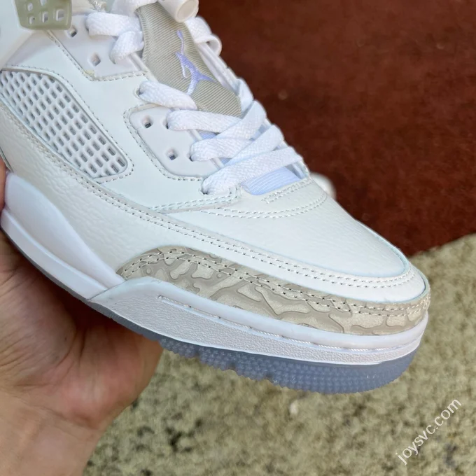 Jordan Spizike OG Pure White Grey Elephant Print Sneakers FQ1759-103