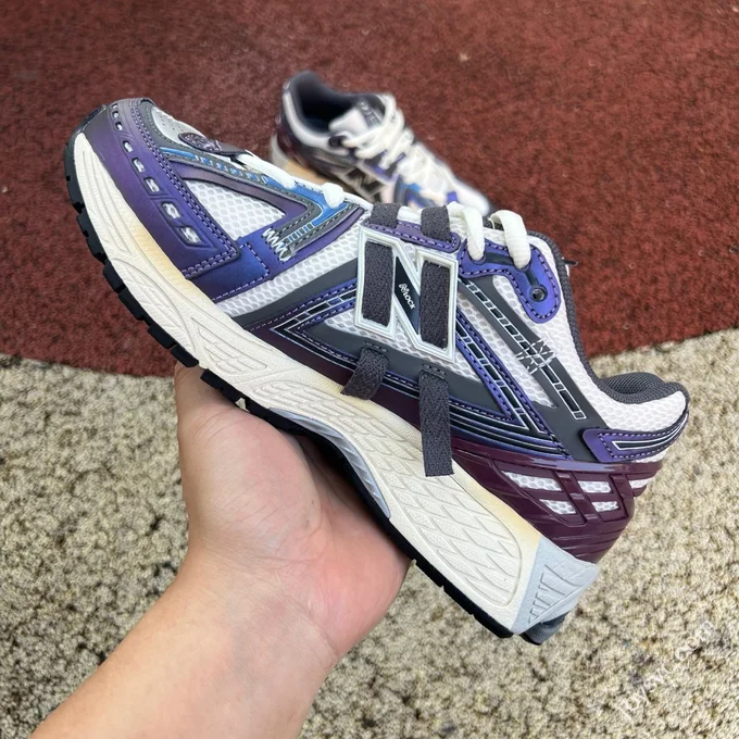 NB1906ANB White Purple Red Sneakers