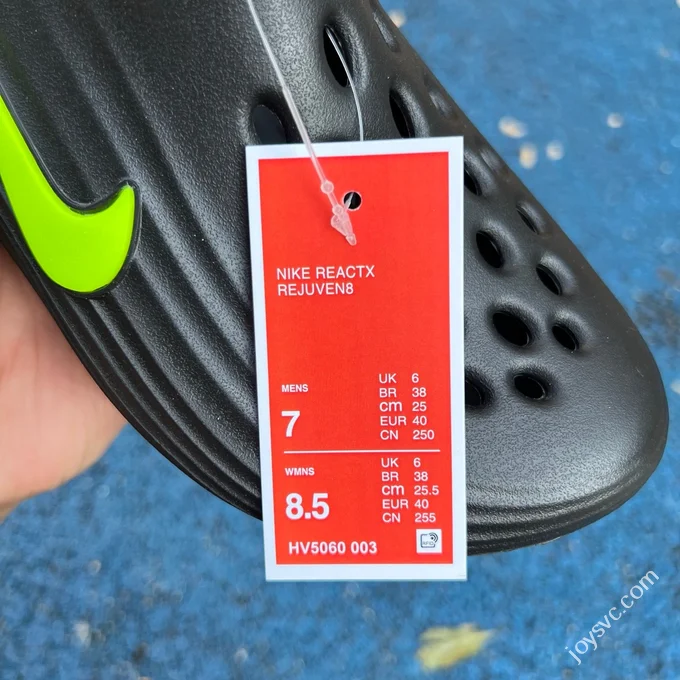 Nike ReactX Rejuven8 Clogs Black Green Nike ReactX Rejuven8 Green Strike HV5060-003