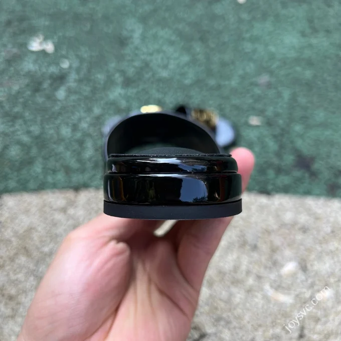 GUCCI Nojum One-Strap Slides Women's Black