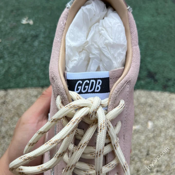 Golden Goose True-Star Star Patch Off-White Pink Sneakers