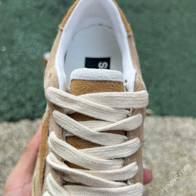 Golden Goose Ball Star Suede Off-White Brown Sneakers
