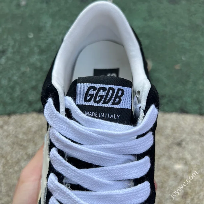 Golden Goose Ball Star Suede Black White Sneakers