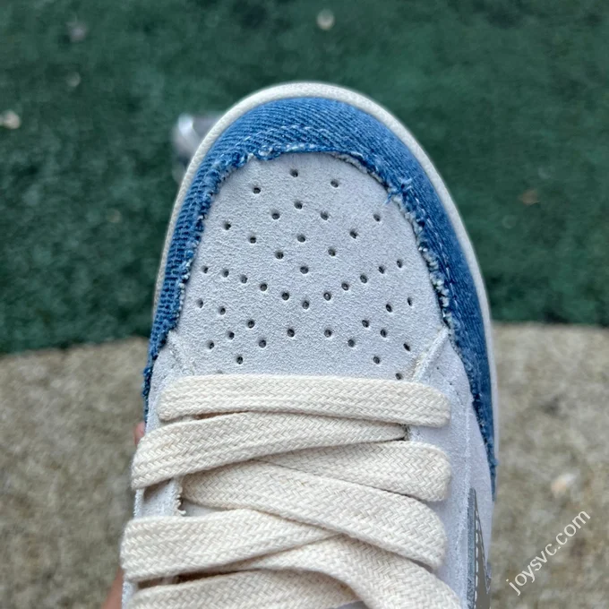 Golden Goose Ball Star Suede Off-White Blue Sneakers