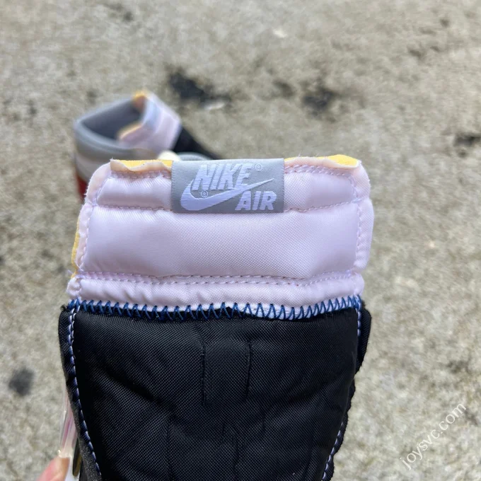 RN Pure Original AJ1 Union Patchwork Black Red BV1300-106