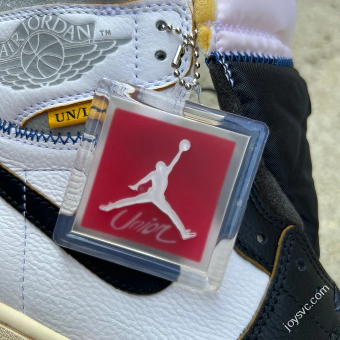 RN Pure Original AJ1 Union Patchwork Black Red BV1300-106