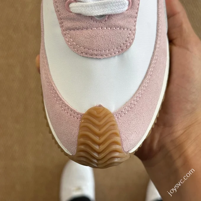 LOEWE Flow Runner High Top Training Shoes Light Pink