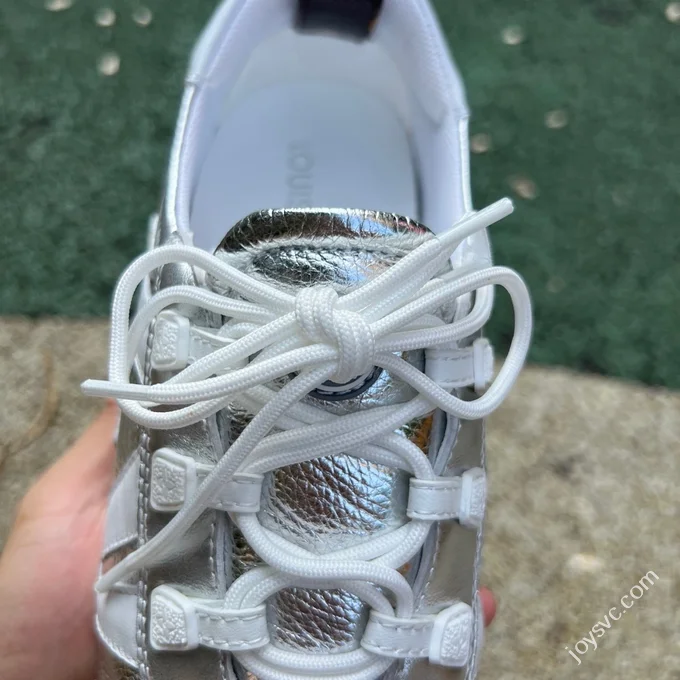 LV Sneakerina Trainer Ballet Shoes Silver