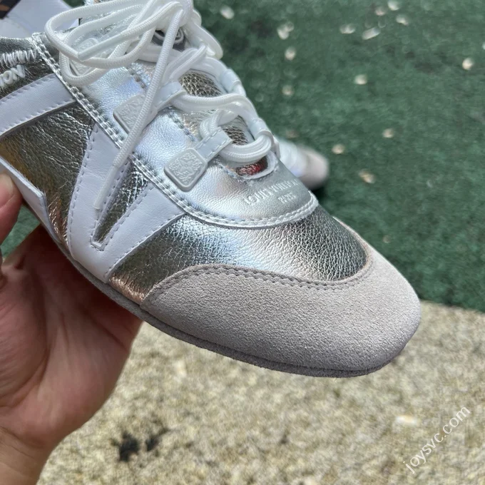 LV Sneakerina Trainer Ballet Shoes Silver